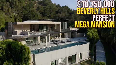 Inside $10,750,000 Beverly Hills Perfect Mega Mansion