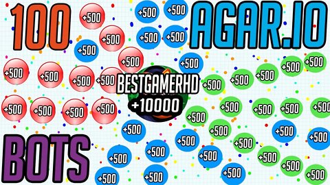 Insane Agar.io Bots Using 100 AGARIO BOTS W/ AGARBOT.OVH | 150K SERVER TAKE OVER // Working BOTS