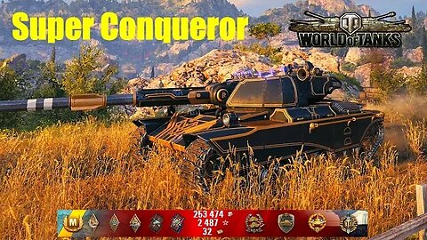 Super Conqueror, 11.6K Damage, 6 Kills, Mines - World of Tanks