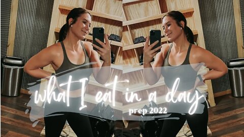 what I eat in a day - 16 weeks out | Bikini Prep 2022