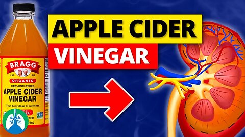 Use Apple Cider Vinegar Daily and THIS Happens to Your Kidneys ⚠️