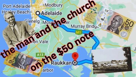 The Man & The Church on the $50 note | David Uniapon | Raukkan | History of South Australia