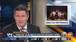 'Hamilton' coming to the Kravis Center in West Palm Beach