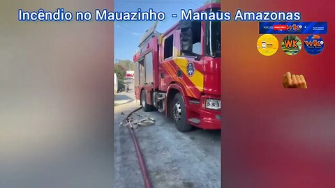 Urgente! Incêndio em dois bairros de Manaus Amazonas, Aleixo e Mauazinho deixa moradores em pânicos