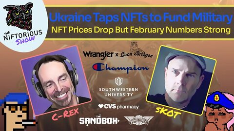 Ukraine Taps NFTs to Fund Military, NFT Prices Drop Despite Strong February Numbers