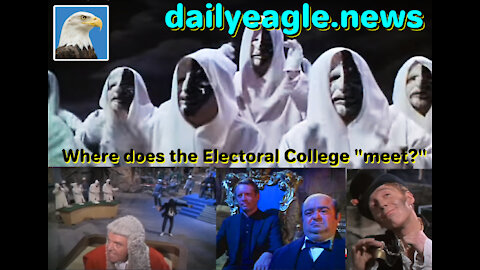 Monday morning Dec. 14th: Where exactly does the Electoral College actually "meet?"