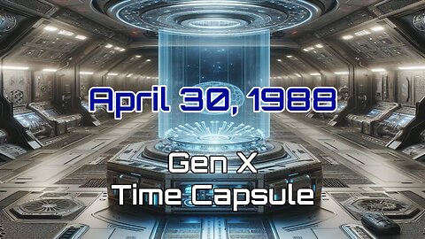 April 30th 1988 Gen X Time Capsule