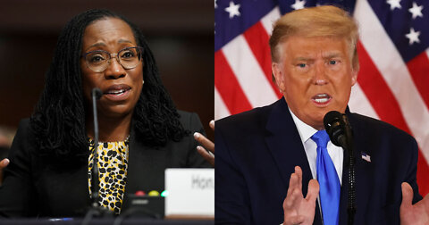 Trump Blasts SCOTUS Nominee Ketanji Brown Jackson for Saying She Can't Define The Word 'Woman'