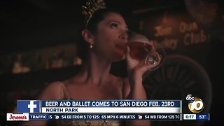 'Beer and Ballet' event coming to San Diego in February