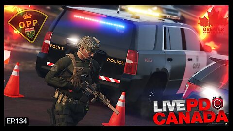 LivePD Canada | Greater Ontario Roleplay | Barricaded Suspect | Crisis Negations With Suicidal Man!