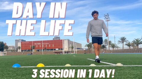 Three Sessions In One Day! Day In The Life Of A Footballer In Spain (EP19)