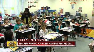 Teachers fighting for raises in Hillsborough Co. may have reached deal