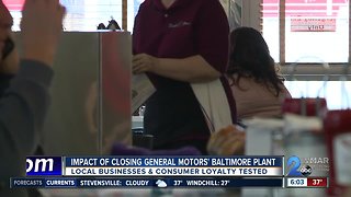 Impact of closing General Motors’ Baltimore plant