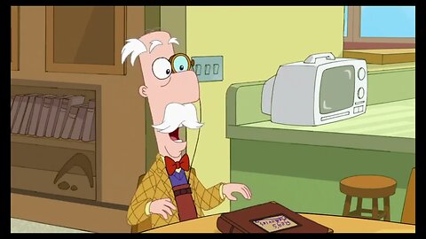 Ferb translates Grandpa for Phineas | Phineas and Ferb