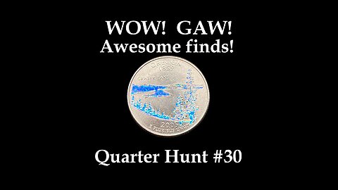 WOW! Awesome finds! And a #gaw - Quarter Hunt 30