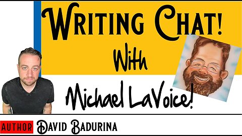 LIVESTREAM Author Chat with Michael LaVoice!