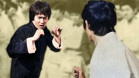 Stuntman CAUGHT On Camera Challenging Bruce Lee