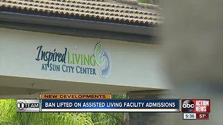 Florida regulators: Assisted living facility flagged for safety issues can admit new residents