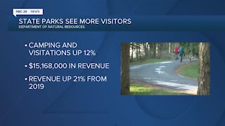State parks see more visitors