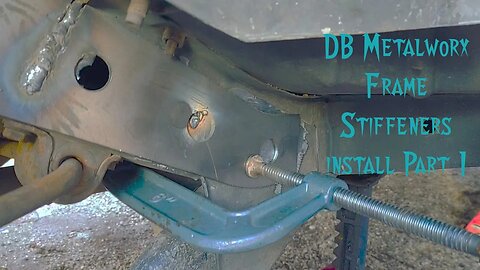 DB Metalworx ZJ Frame Stiffeners Install Part 1
