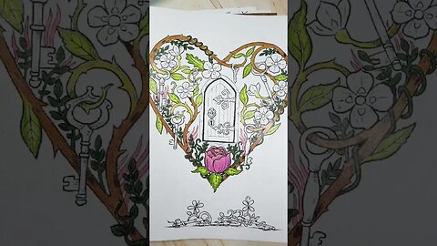 A Page from Lost and Found | Adult Coloring