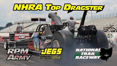 NHRA Top Dragster Drag Racing JEGS SPEEDWeek National Trail Raceway