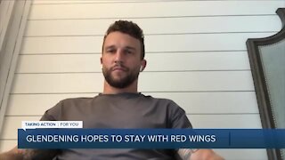 Glendening hopes to stay with Red Wings