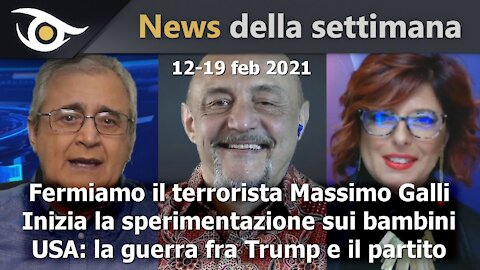 NEWS DELLA SETTIMANA (12-19 feb 2021)