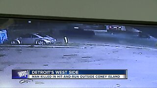 Man ran over, killed outside 8 Mile Grill Coney Island in Detroit