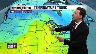 Michael Fish's NBC26 Storm Shield weather forecast