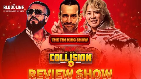 AEW Collision Review (6/24/23) & Forbidden Door Picks - CM Punk Gets Booed #aew #wrestling #cmpunk
