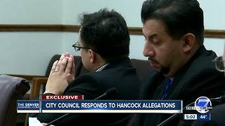 Denver City Council reacts to sexual harassment allegations against Mayor Hancock