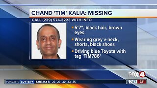 Cape Coral man Tim Kalia reported missing Wednesday