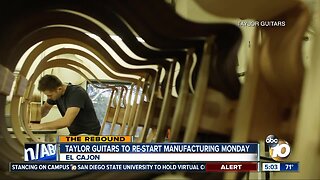 Taylor Guitars to restart manufacturing Monday