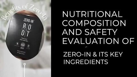Zero-In: Exploring Nutritional Composition & Key Ingredients | Root University | May 30, 2023 Call