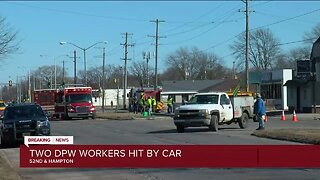 Two Milwaukee Department of Public Works employees hurt in crash, police say