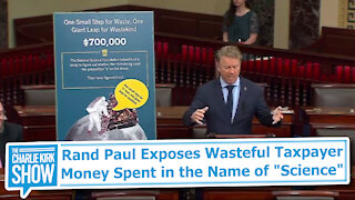 Rand Paul Exposes Wasteful Taxpayer Money Spent in the Name of "Science"