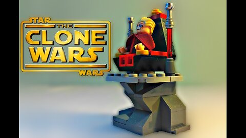 LEGO Star Wars The Clone Wars - Darth Sidious Throne Room MOC - Review