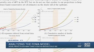 Analyzing the FEMA models for COVID-19