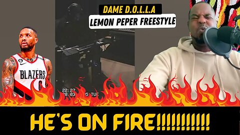 THE BESST NBA RAPPER!!!! ROCKET REACTS TO Dame D.O.L.L.A. - Lemon Pepper Freestyle