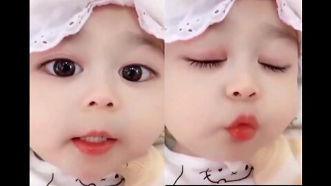 cute baby smile video
