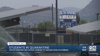 Around 100 Cactus Shadows students forced to quarantine