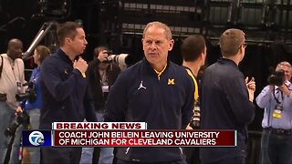 Michigan's John Beilein takes job as Cleveland Cavaliers head coach