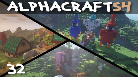 The Wool Build Competition - Alphacraft S4 e32 - Minecraft SMP