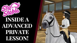 Inside A ADVANCED SSO Private Dressage Lesson! Star Stable Quinn Ponylord
