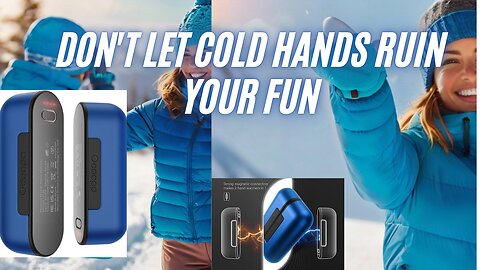 Don't Lets cold hands Ruin Your Fun #Winter Gadgets #Stay Warm