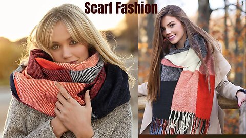 Womens Scarf Fashion Long Plaid Shawls Wraps Big Grid Winter Warm Lattice Large Scarves Gifts