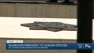 Sgt. Craig Johnson to be added to TPD memorial