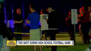 Two people shot during high school football game in West Palm Beach, Florida