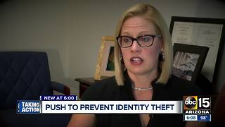 New push to prevent identity theft by Arizona lawmaker